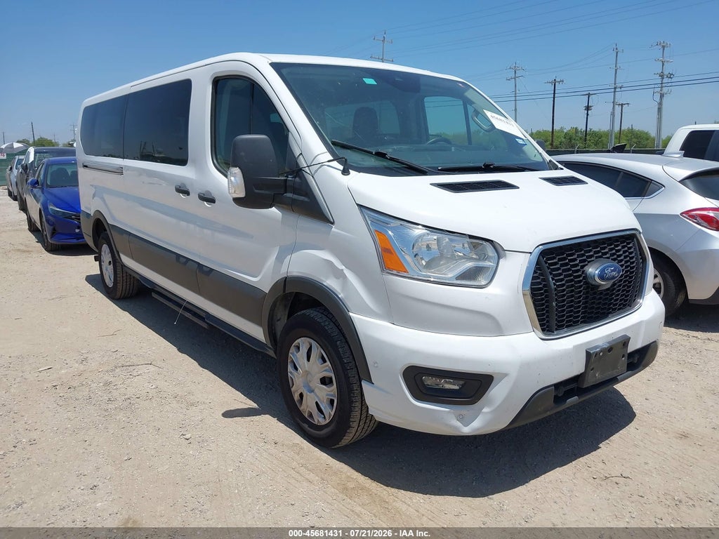 2022 FORD TRANSIT-350 PASSENGER VAN