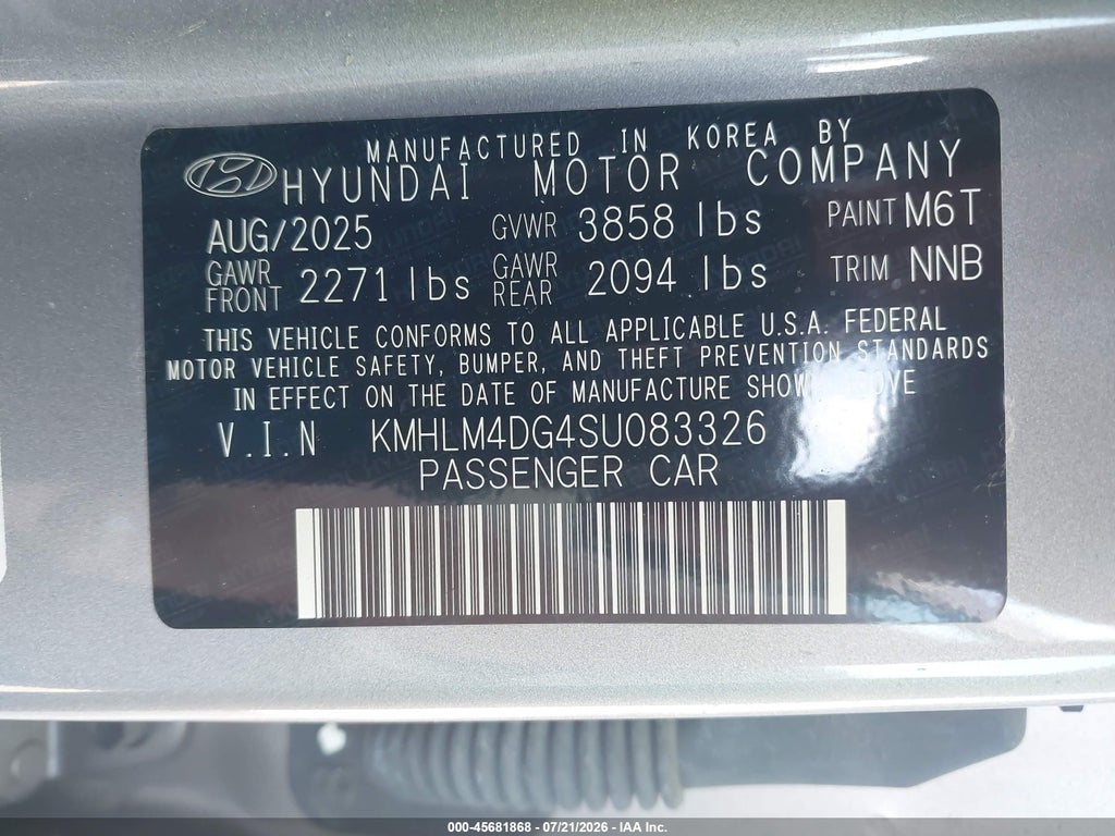 2025 Hyundai Elantra SEL Sport photo 9