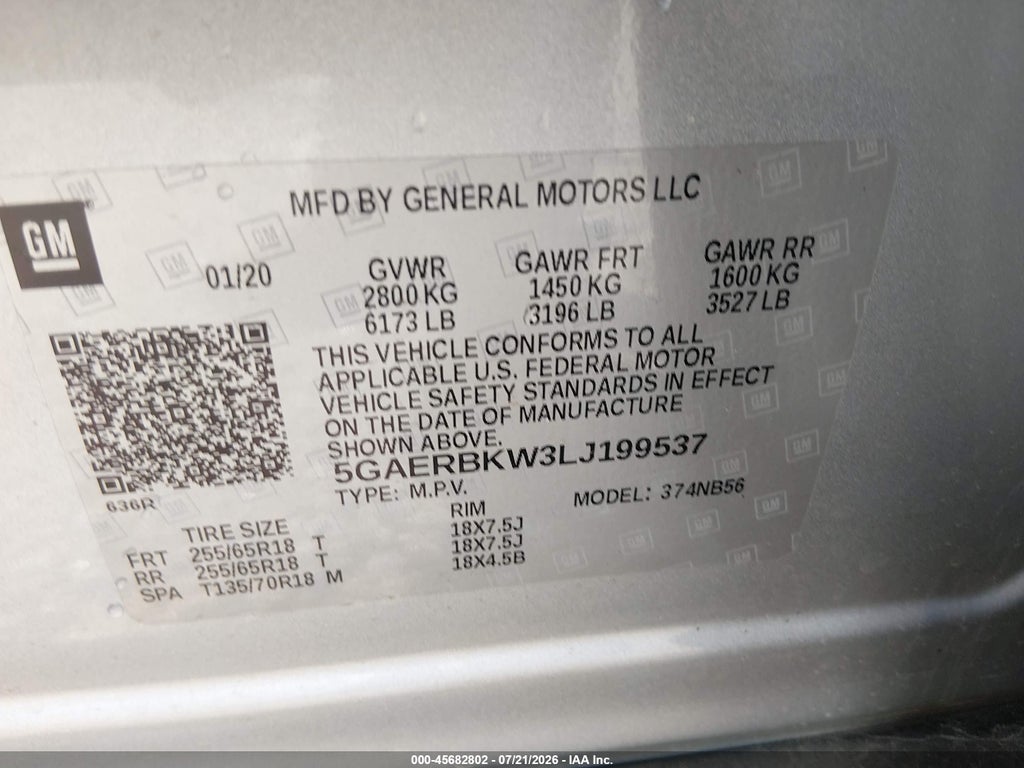 2020 Buick Enclave FWD Essence photo 9