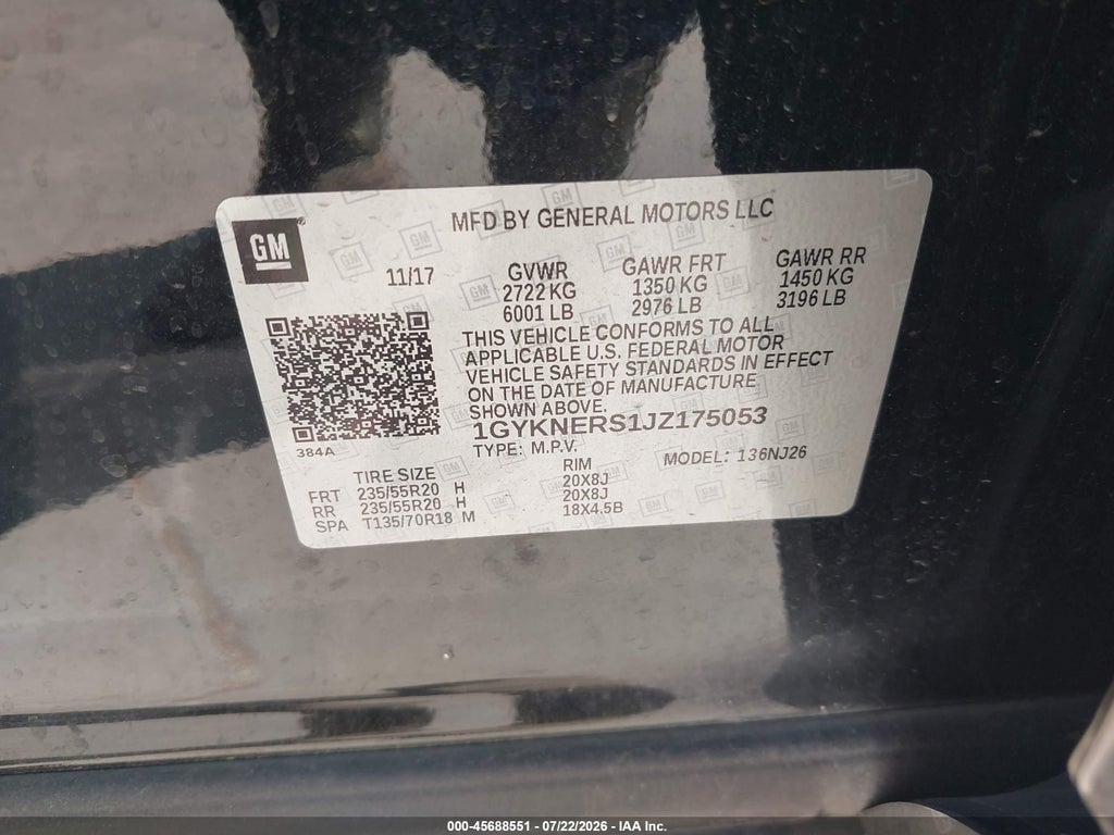 2018 Cadillac XT5 Premium Luxury photo 9