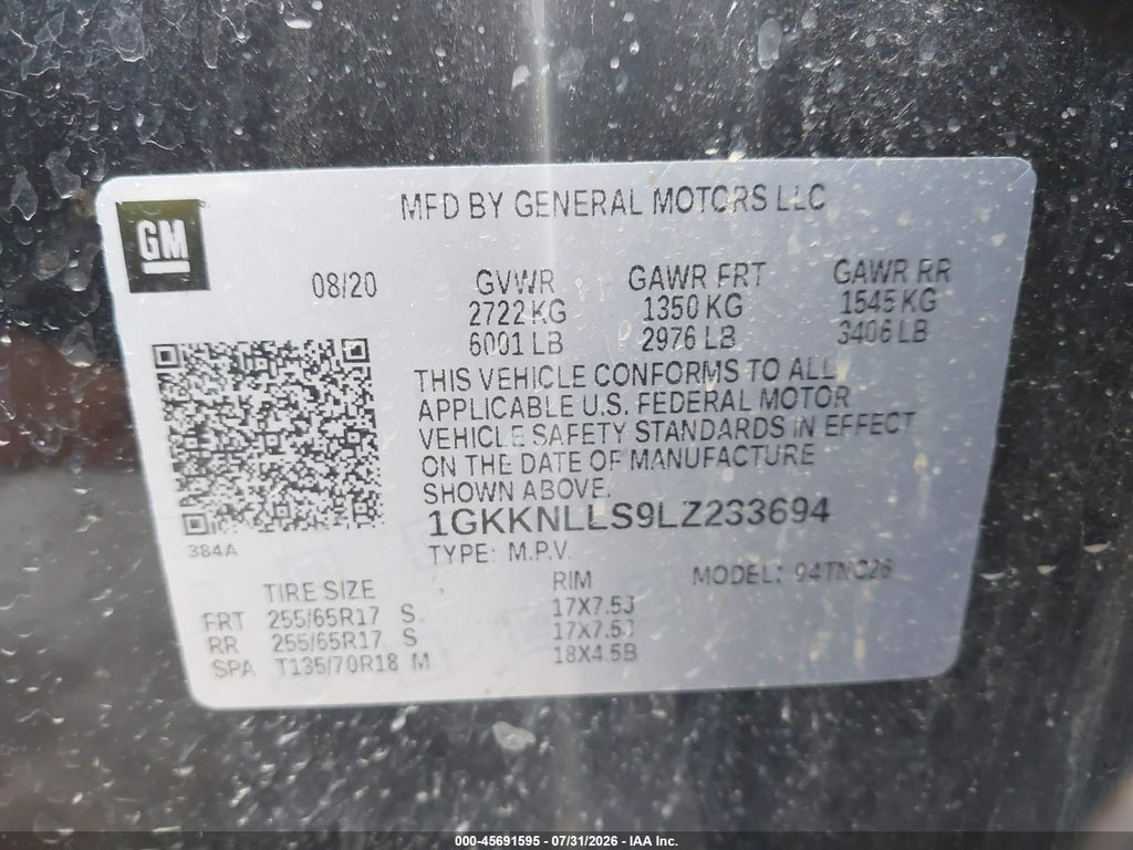 2020 GMC Acadia AWD AT4 photo 9