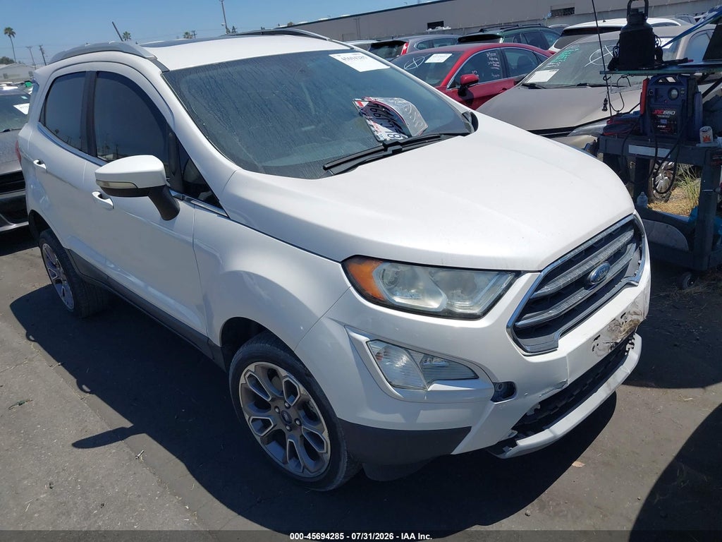 MAJ6S3KL4KC309264 2019 FORD ECOSPORT photo no. 1