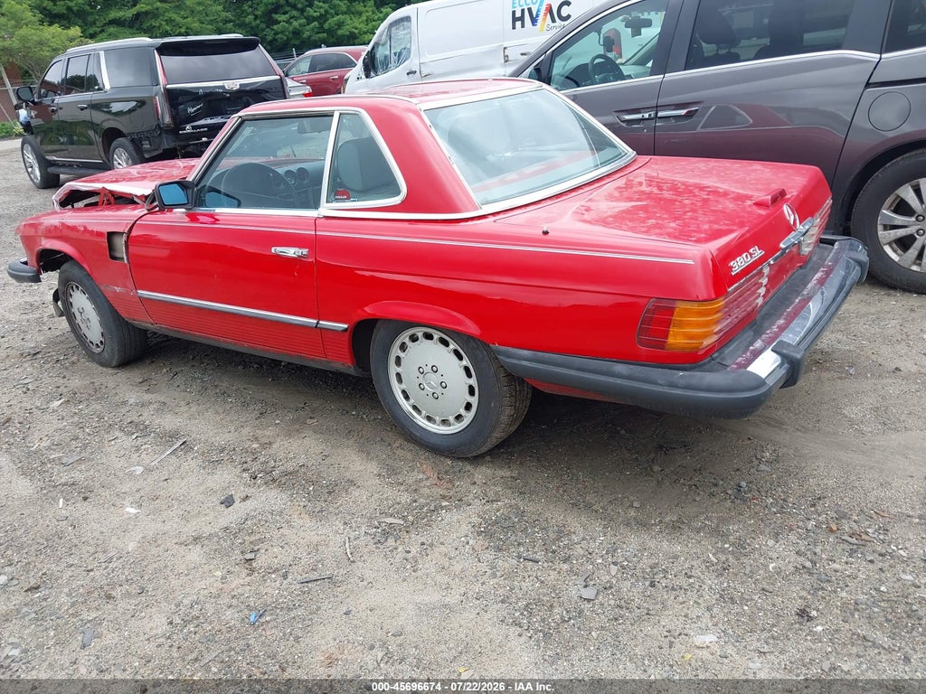 1985 Mercedes-Benz 380 SL photo 3