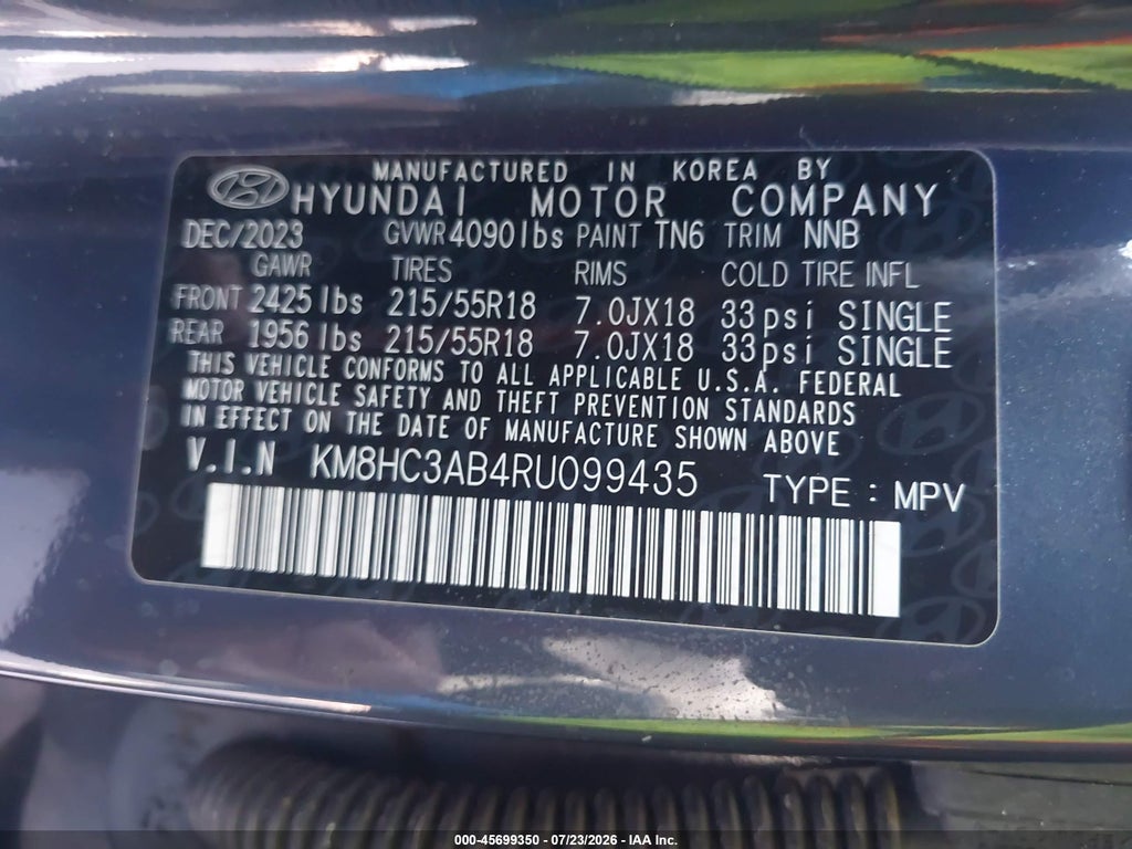 2024 Hyundai Kona SEL photo 9