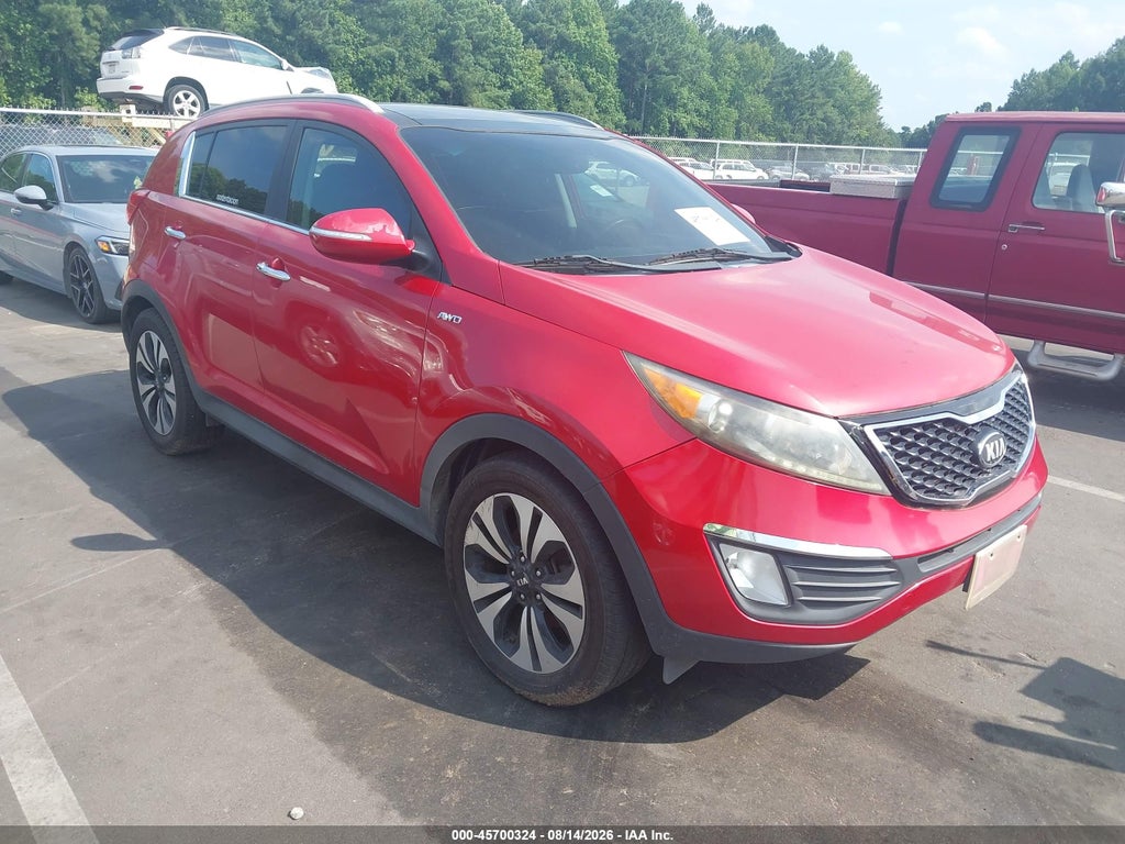 2013 KIA SPORTAGE KNDPCCA65D7384235