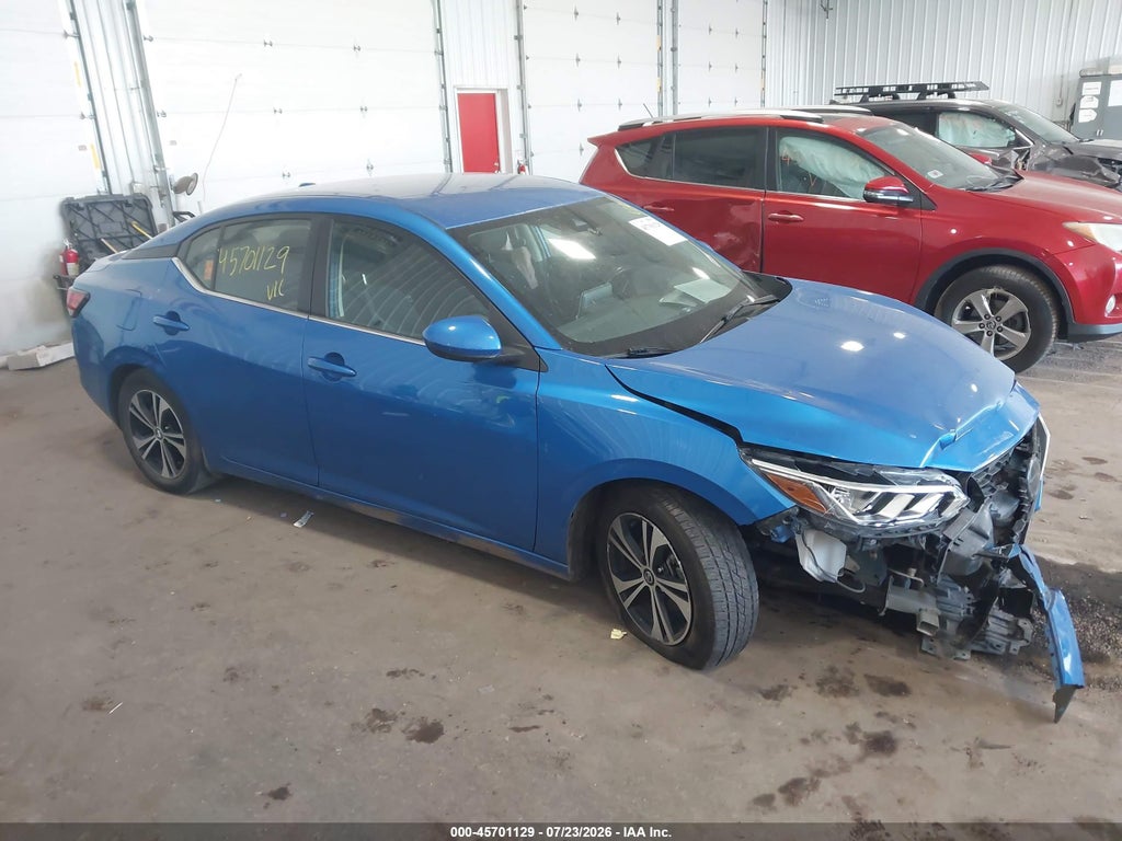 2022 Nissan Sentra SV Xtronic CVT photo 1