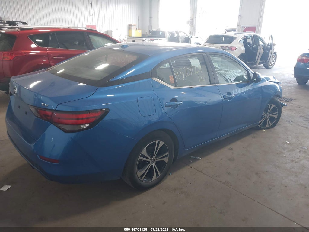 2022 Nissan Sentra SV Xtronic CVT photo 4