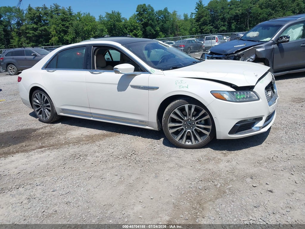 2018 LINCOLN CONTINENTAL