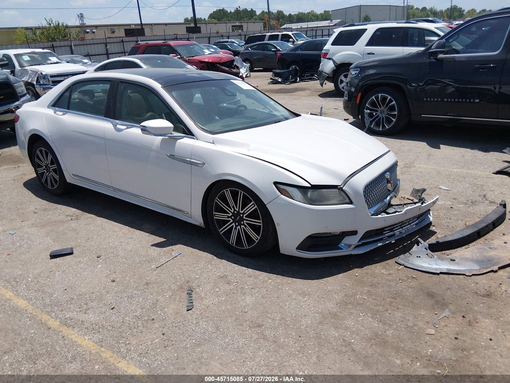 2017 LINCOLN CONTINENTAL