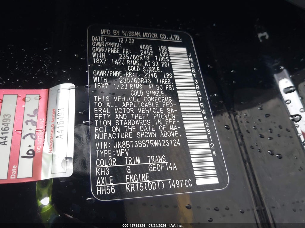 2024 Nissan Rogue SV Intelligent AWD photo 9