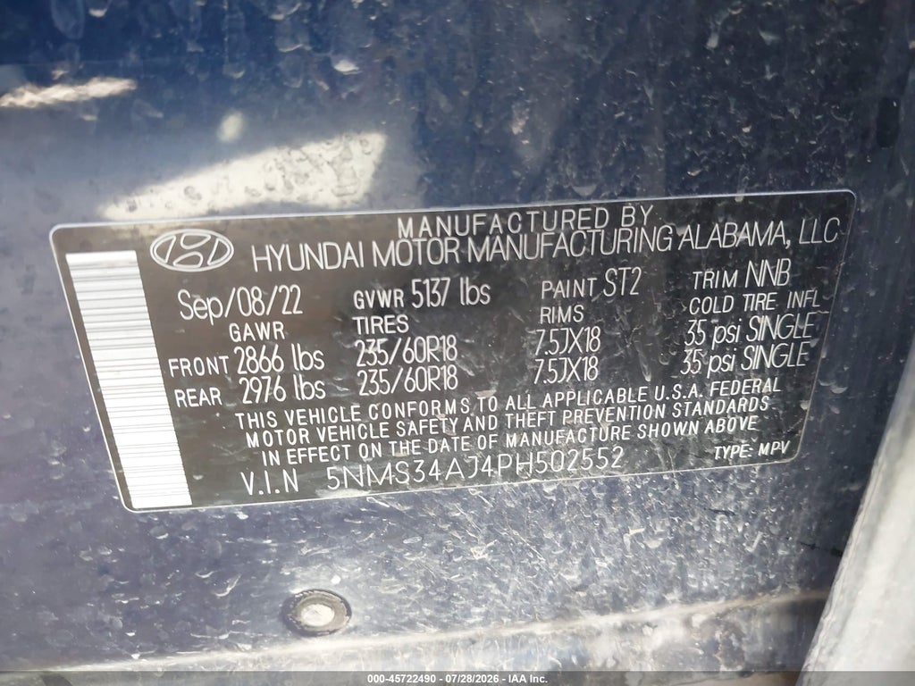 2023 Hyundai Santa FE SEL photo 9