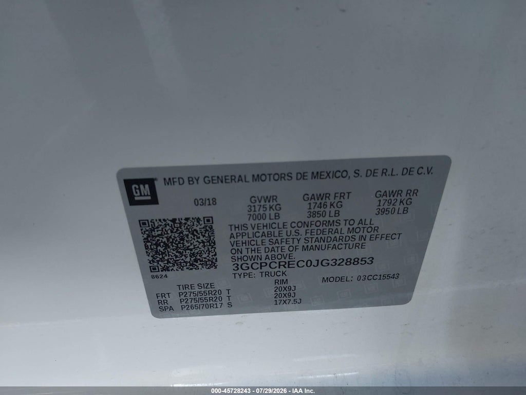 2018 Chevrolet Silverado 1500 1LT photo 9