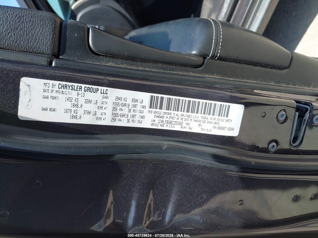 2014 Jeep Grand Cherokee Limited photo 9