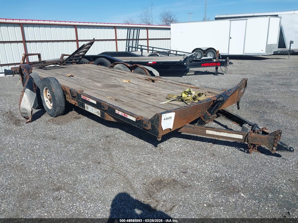 52WBB1825AR000004 2010 RED OAK 18' EQUIPMENT TRAILER photo no. 1