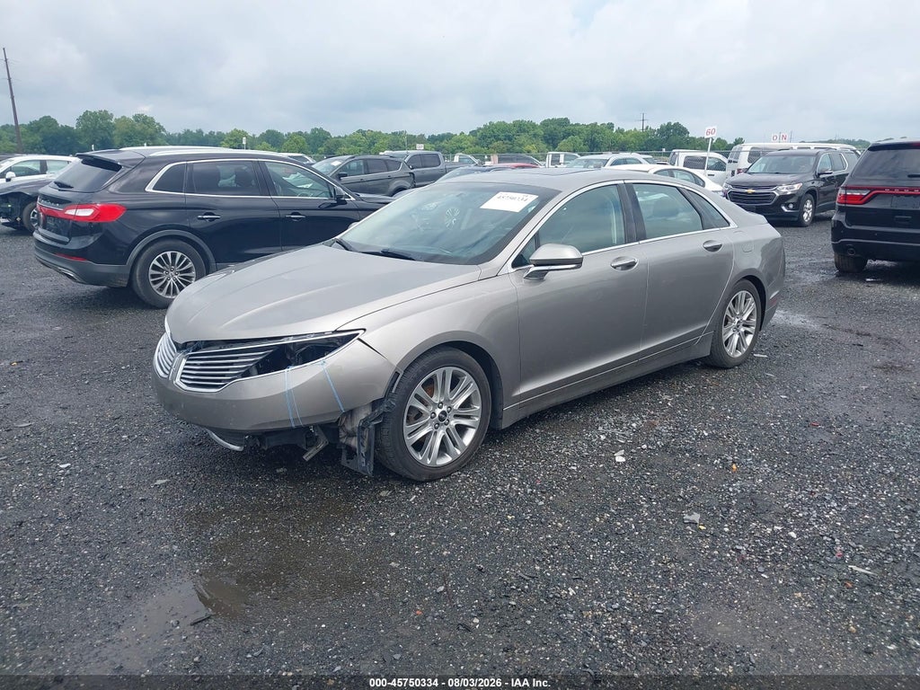 2015 Lincoln MKZ Hybrid photo 2