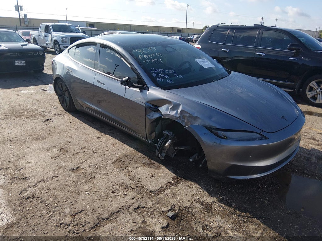 5YJ3E1EA0TF177448 2026 TESLA MODEL 3 photo no. 1