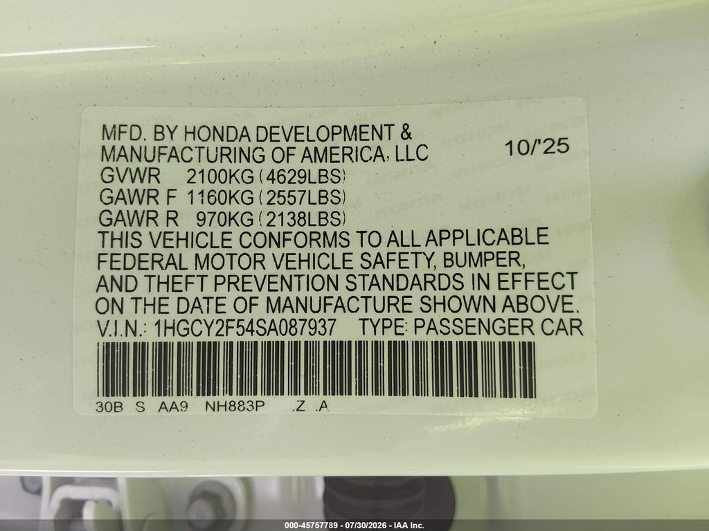 2025 Honda Accord Hybrid Sport photo 9