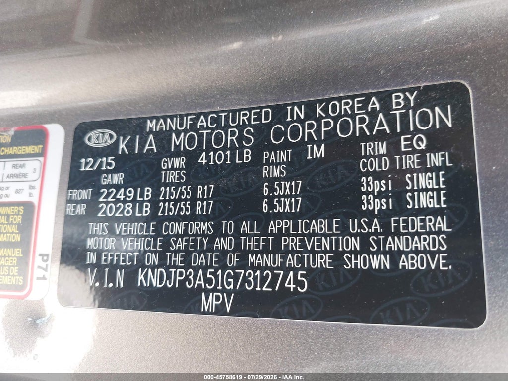 2016 Kia Soul + photo 9