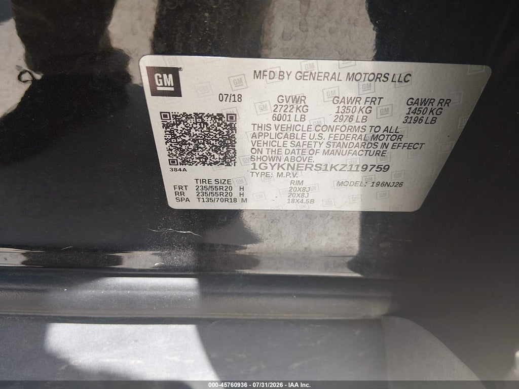2019 Cadillac XT5 Premium Luxury photo 9