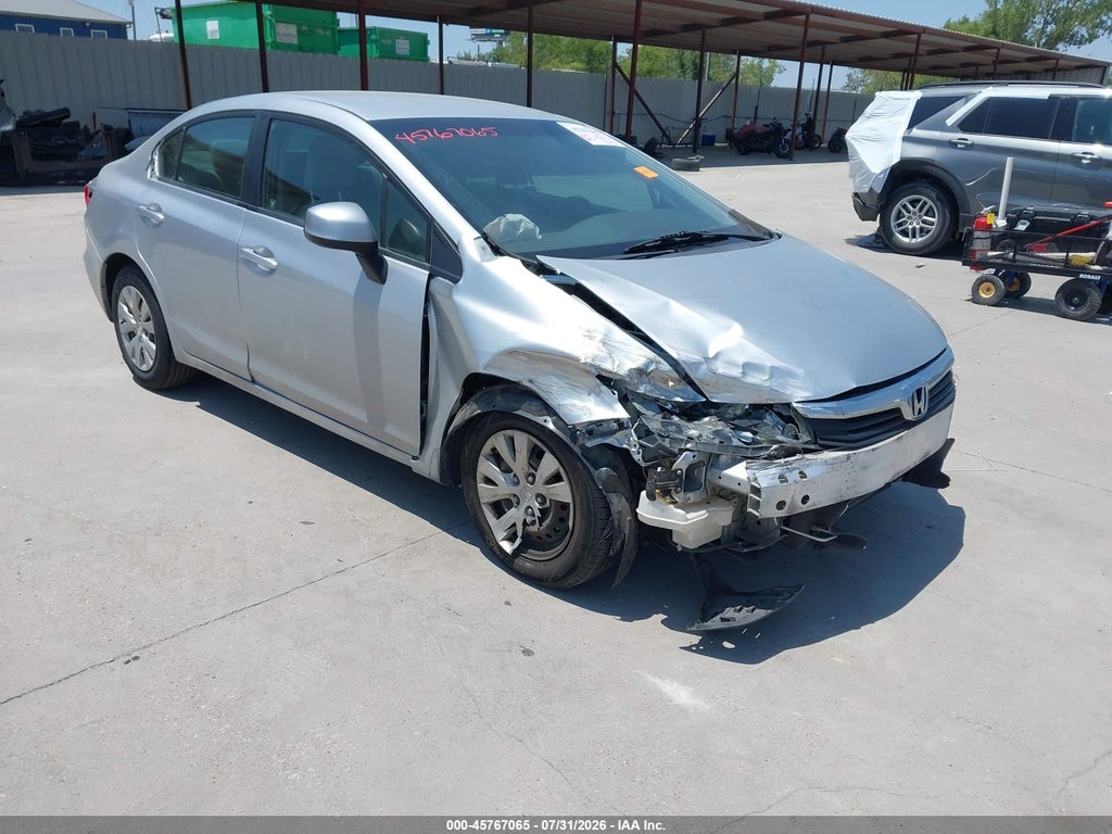 19XFB2F51CE073733 2012 HONDA CIVIC photo no. 1