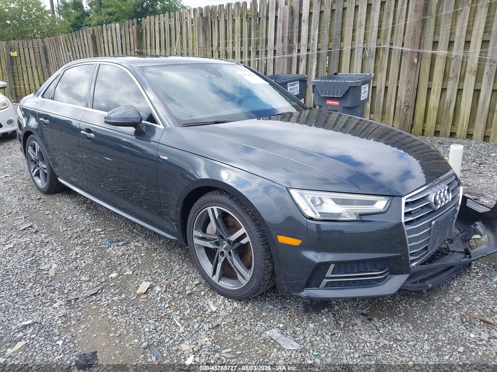 2018 AUDI A4 WAUENAF49JN008106