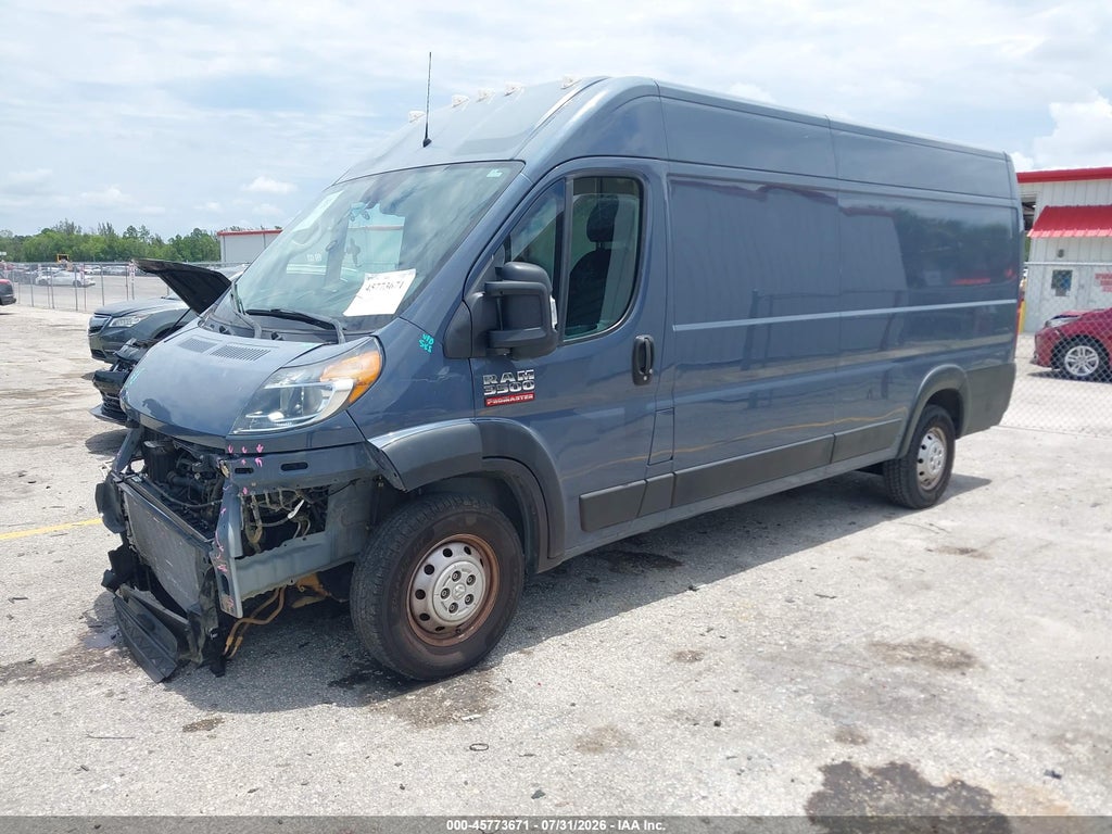 2021 Ram Promaster 3500 Cargo Van High Roof 159 WB EXT photo 2