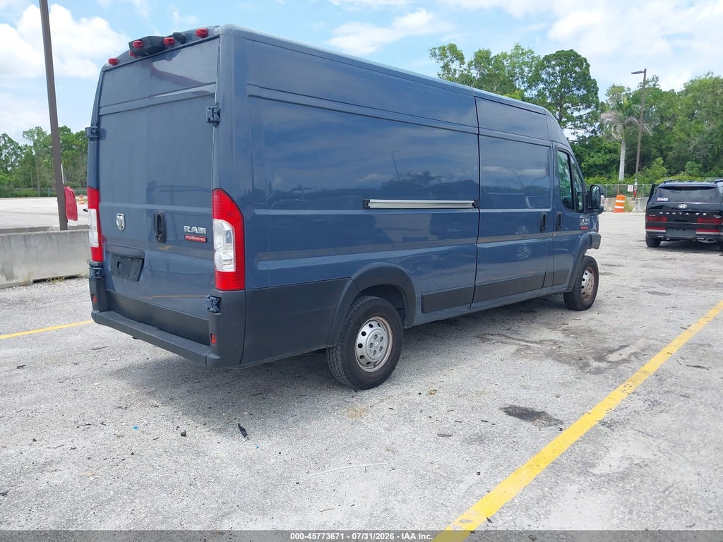 2021 Ram Promaster 3500 Cargo Van High Roof 159 WB EXT photo 4