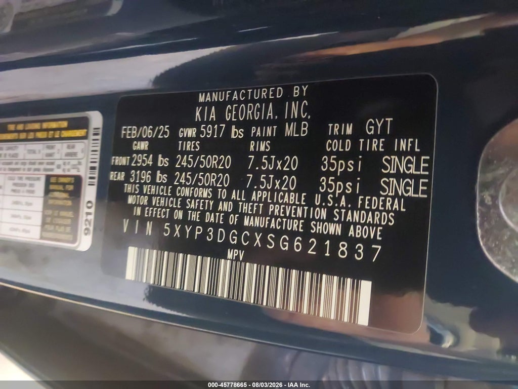 2025 Kia Telluride EX photo 9