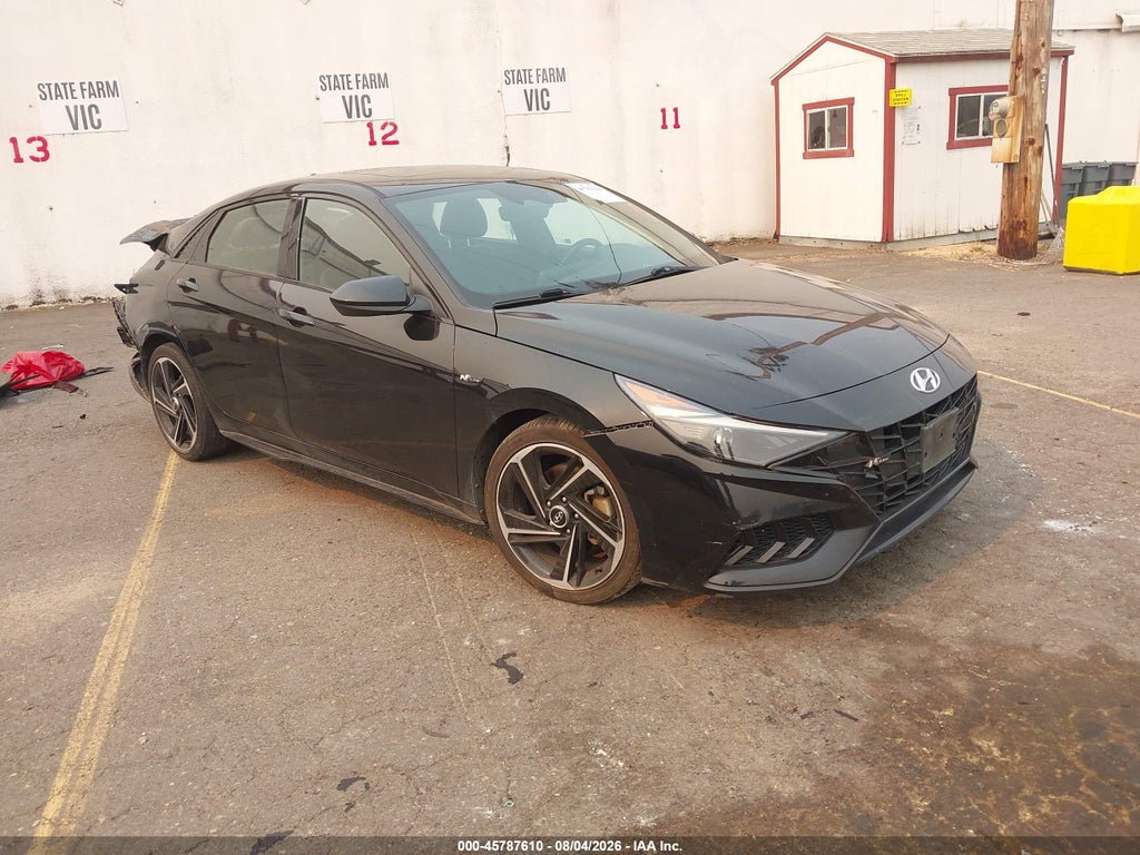 2022 Hyundai Elantra N Line photo 1