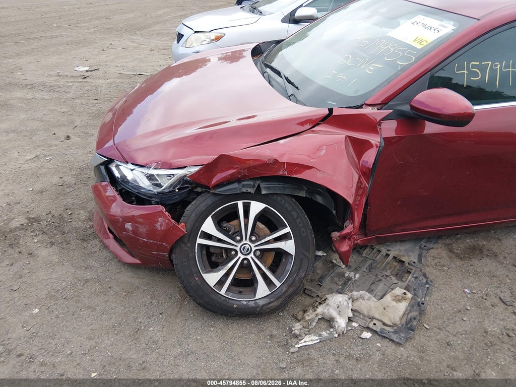 2021 Nissan Sentra SV Xtronic CVT photo 6