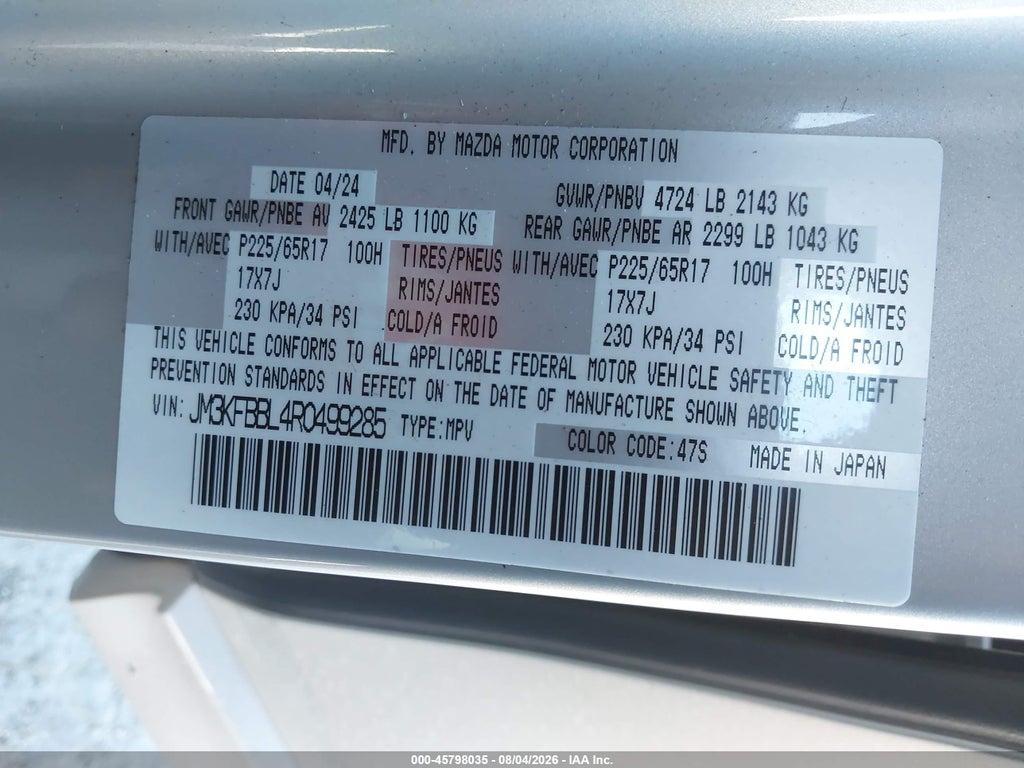 2024 Mazda CX-5 2.5 S Select photo 9