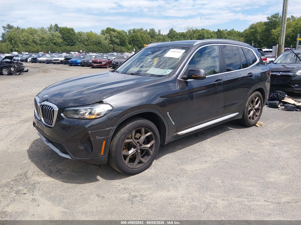 2022 BMW X3 XDRIVE30I photo 2