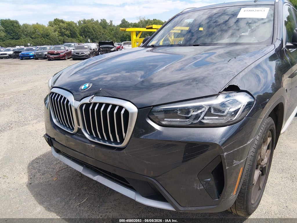 2022 BMW X3 XDRIVE30I photo 6
