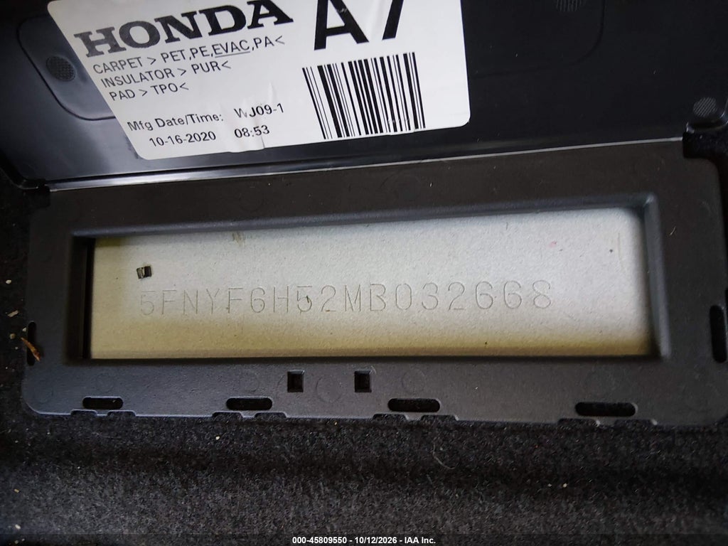 2021 Honda Pilot AWD EX-L photo 9