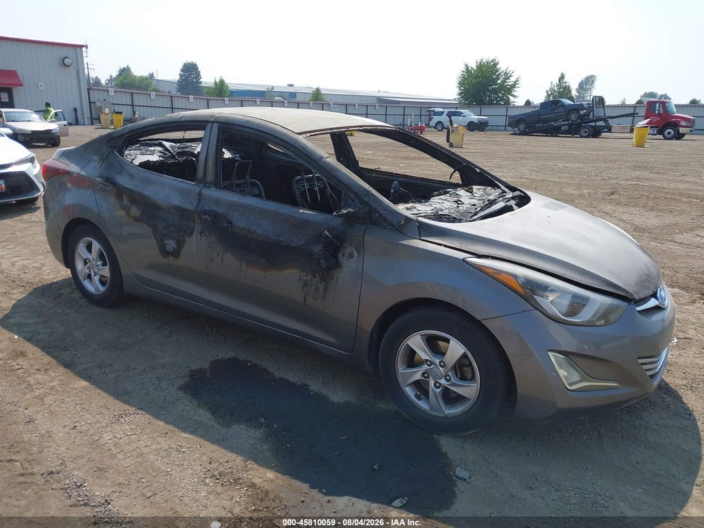 5NPDH4AE3EH505553 2014 HYUNDAI ELANTRA photo no. 1