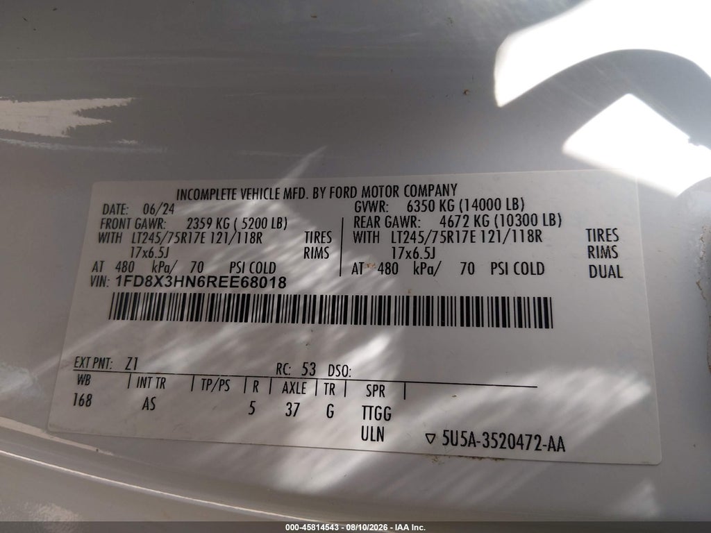 2024 Ford F-350 Chassis XL photo 9