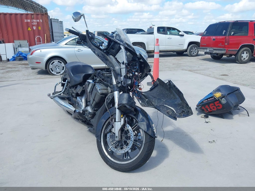2012 VICTORY MOTORCYCLES CROSS COUNTRY 5VPTW36N5C3011158