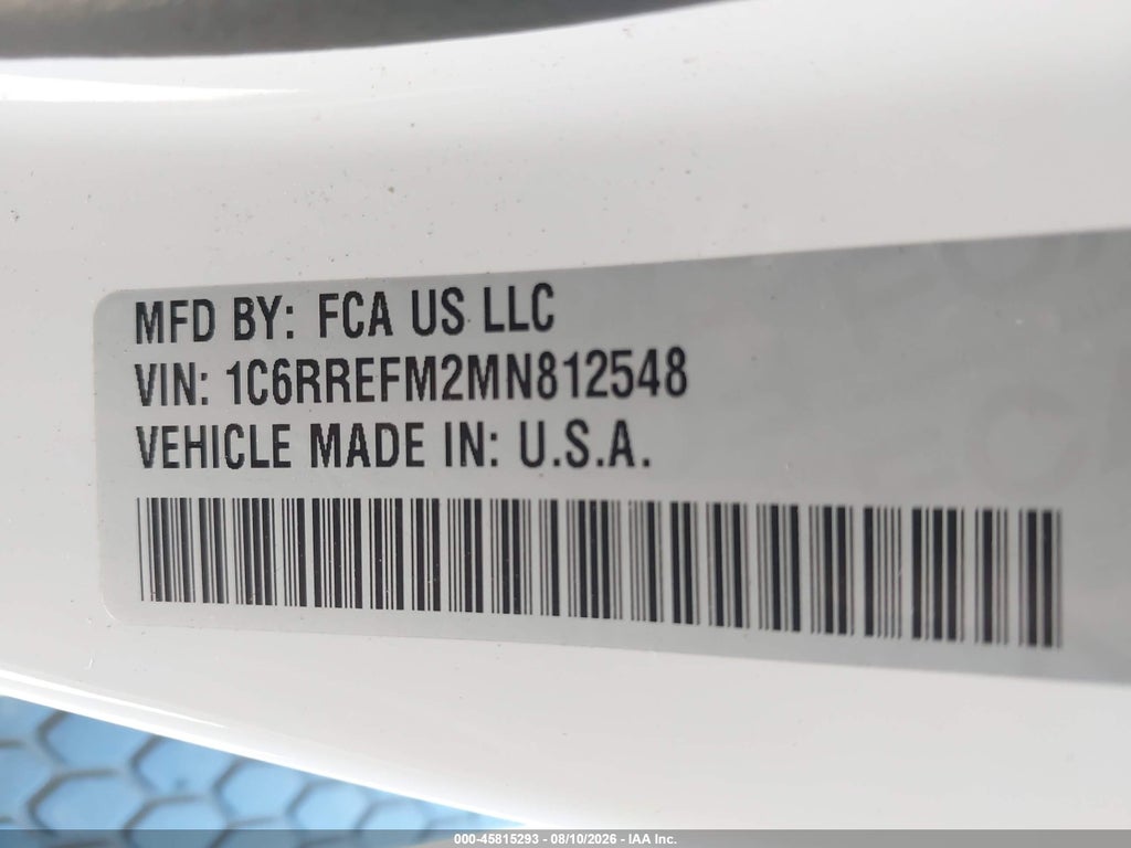 2021 Ram 1500 BIG Horn 4X2 5'7 Box photo 9