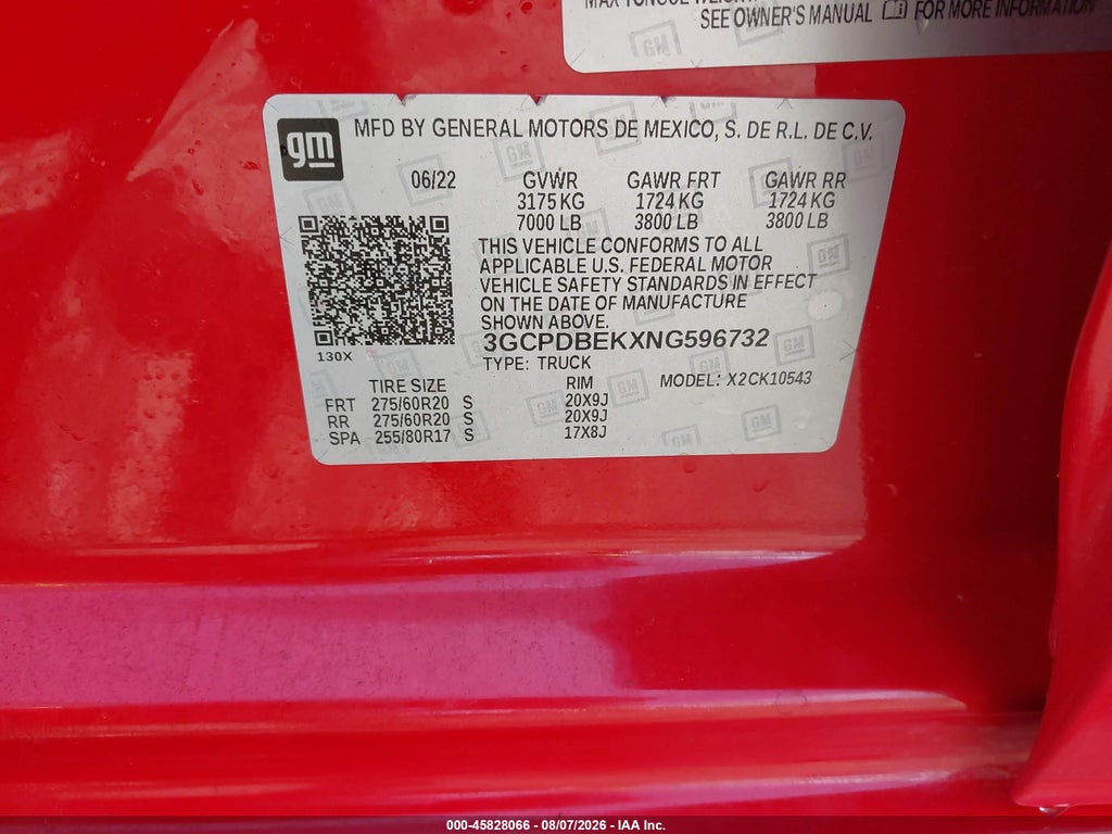 2022 Chevrolet Silverado 1500 4WD Short BED Custom photo 9
