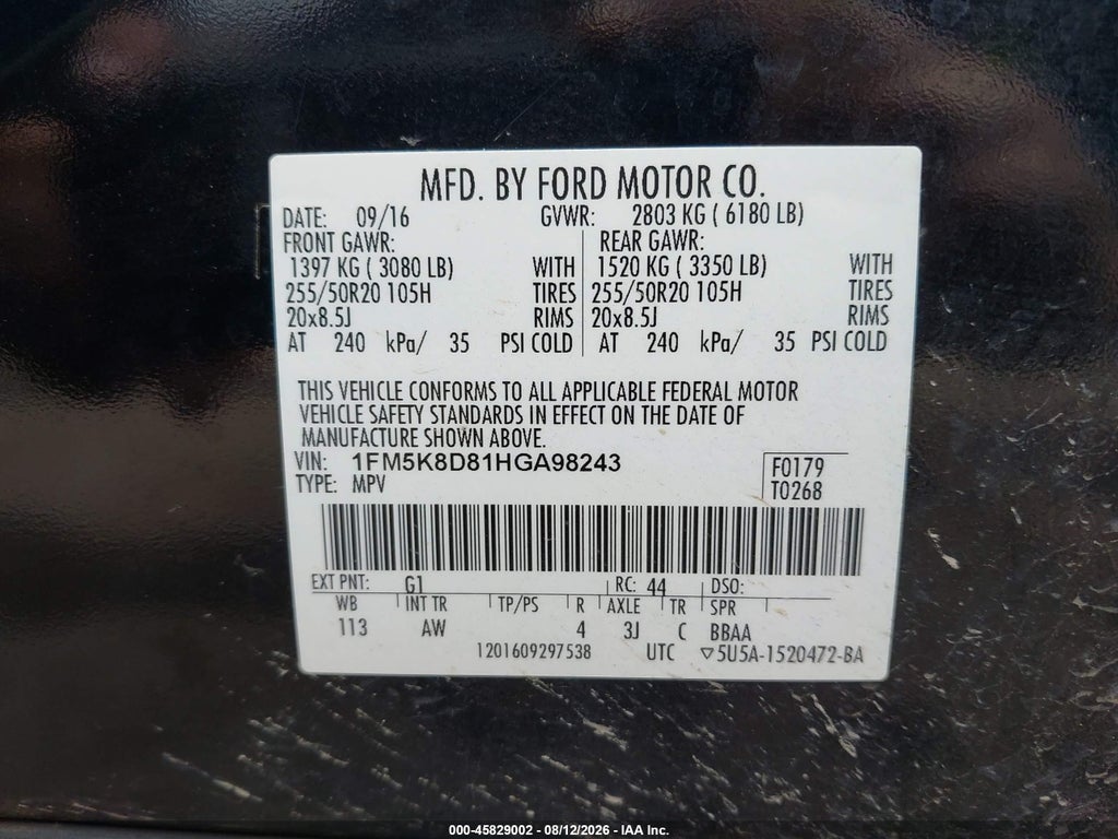 2017 Ford Explorer XLT photo 9
