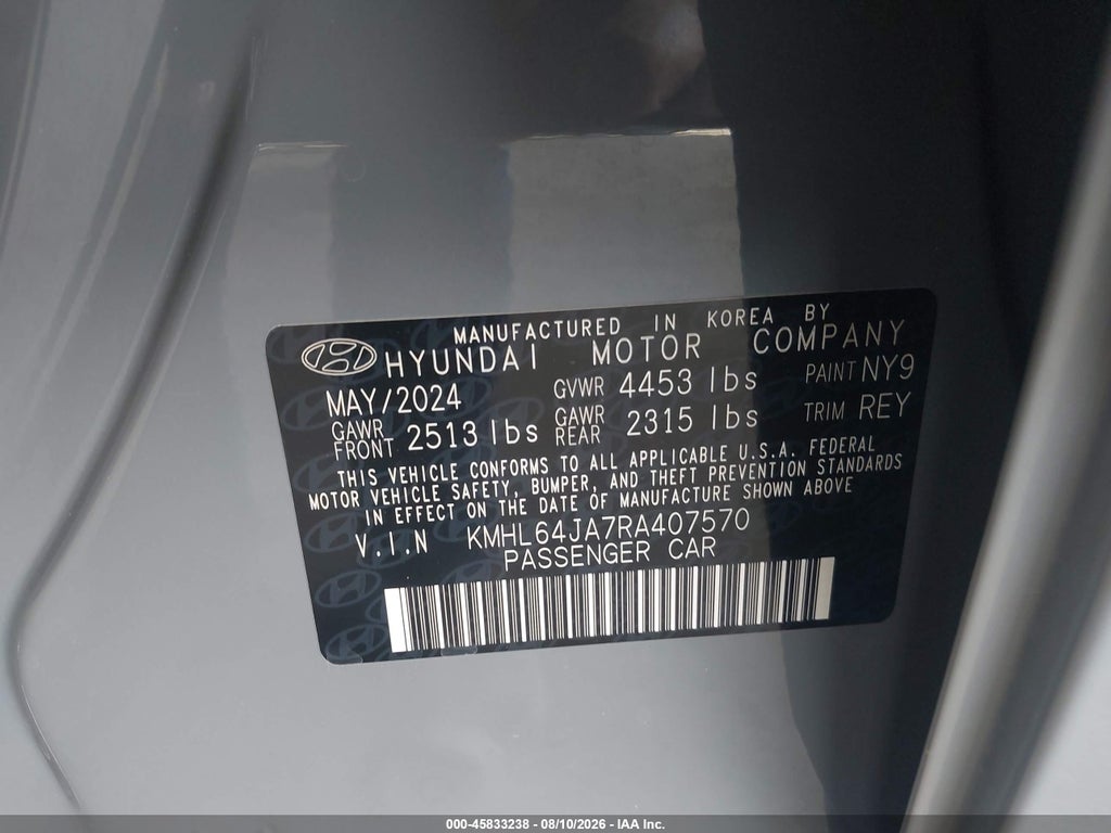 2024 Hyundai Sonata SEL photo 9