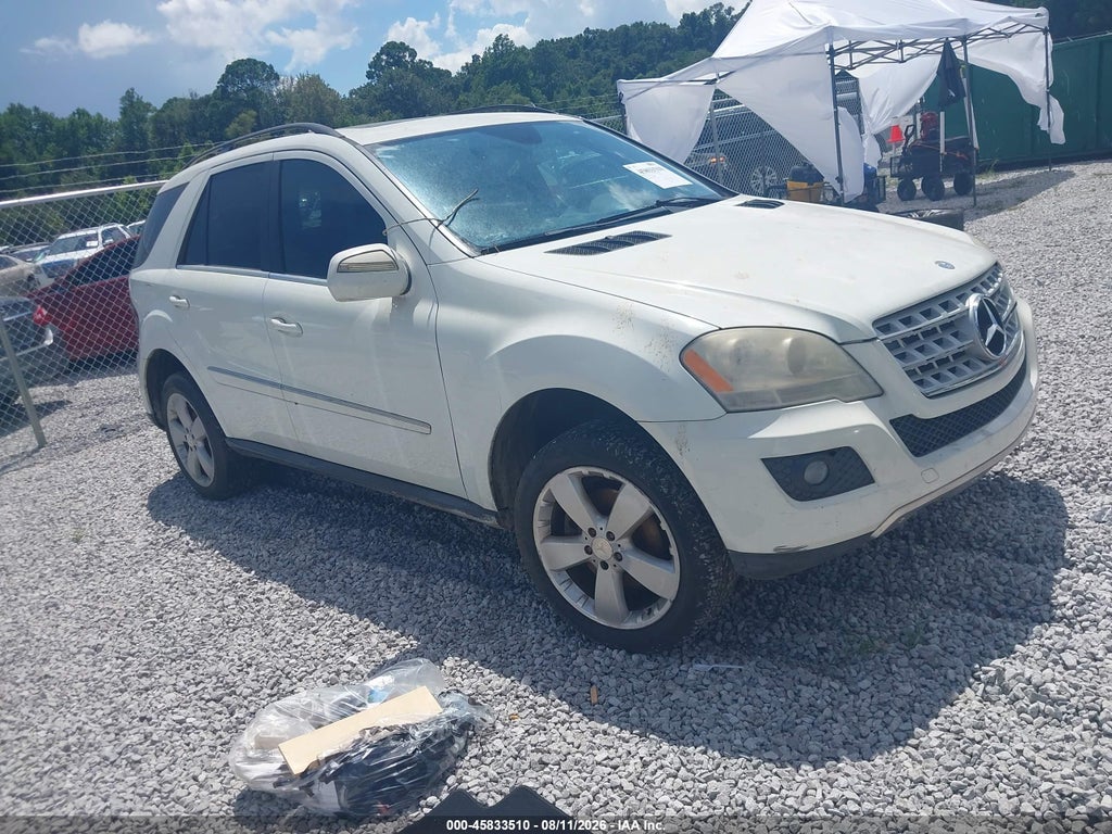2010 MERCEDES-BENZ ML 350 4JGBB5GBXAA586866