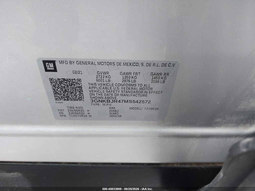 2021 Chevrolet Blazer AWD 3LT photo 9