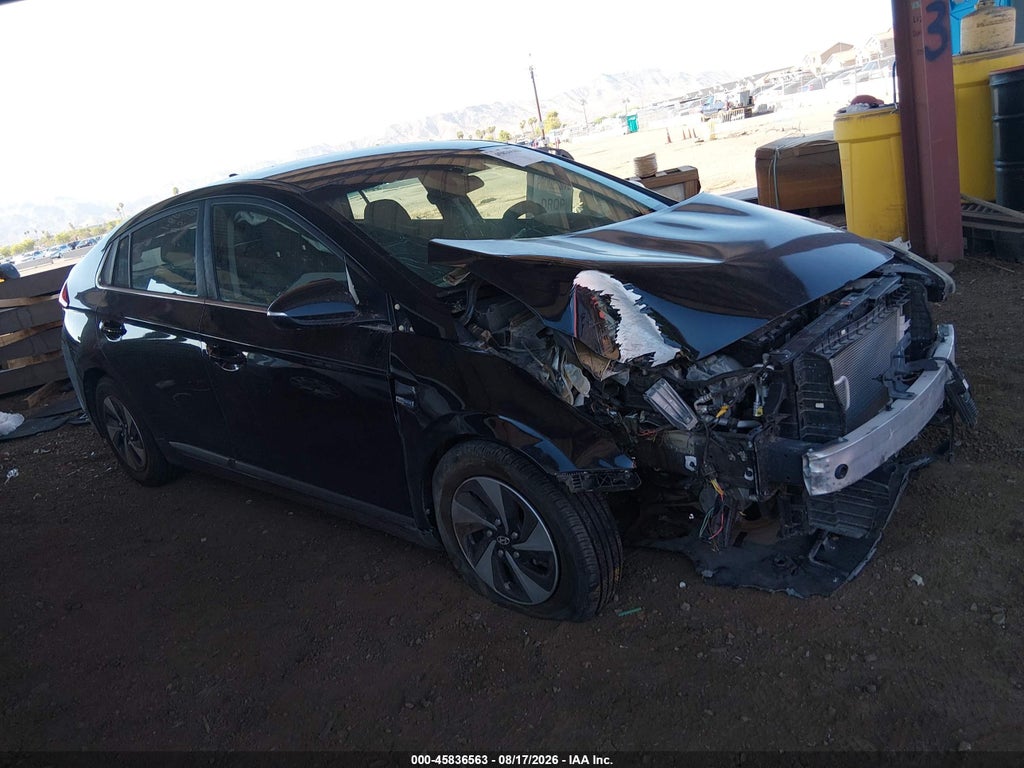 2019 HYUNDAI IONIQ HYBRID KMHC75LC7KU139738