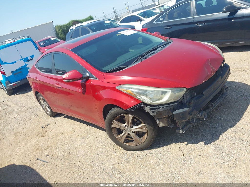 2016 HYUNDAI ELANTRA KMHDH4AE0GU592266