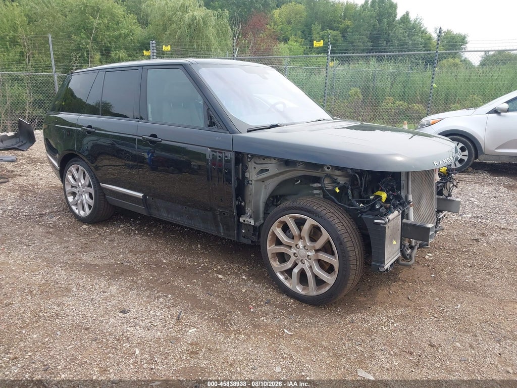 SALGS2EF8GA281673 2016 LAND ROVER RANGE ROVER photo no. 1