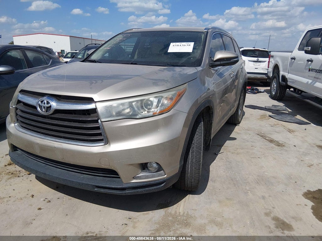 2015 Toyota Highlander Limited V6 photo 2
