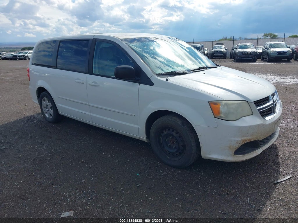 2012 DODGE GRAND CARAVAN 2C4RDGBG0CR419913