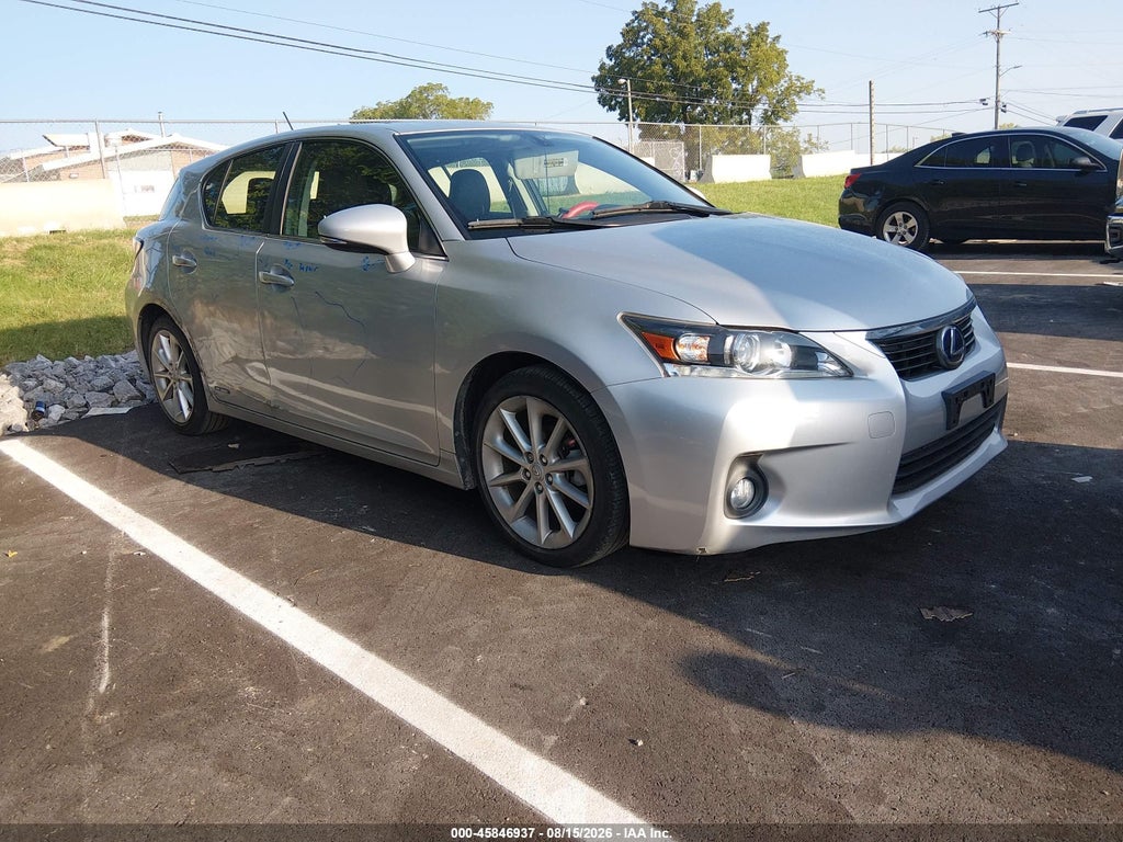 2012 LEXUS CT 200H JTHKD5BH3C2084965