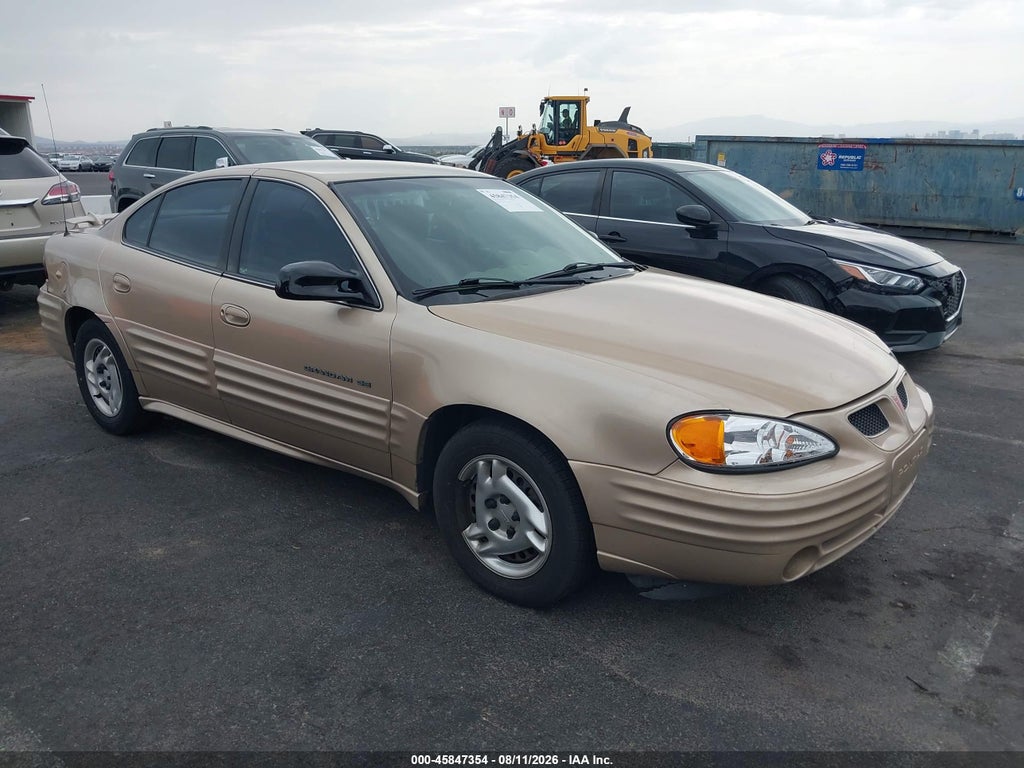 2000 PONTIAC GRAND AM 1G2NE52T9YM853744